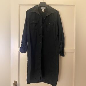 Ralph Lauren Black Cotton Shirt Dress